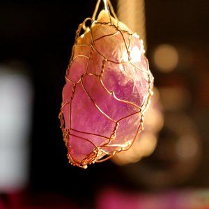 Hand wrapped Amethyst